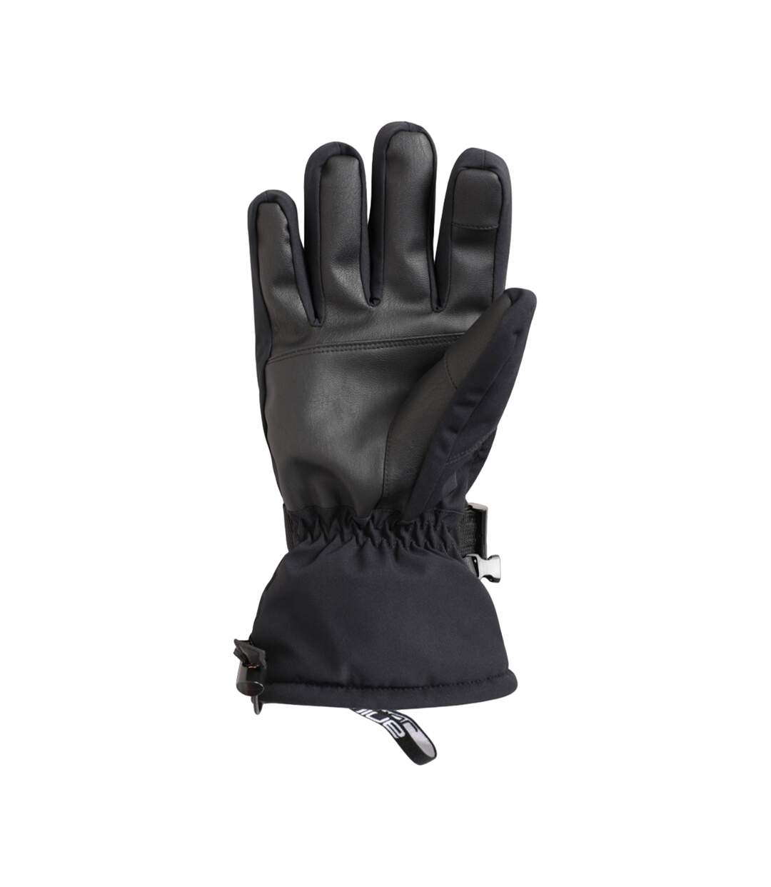 Mens edge ski gloves jet black Animal-2