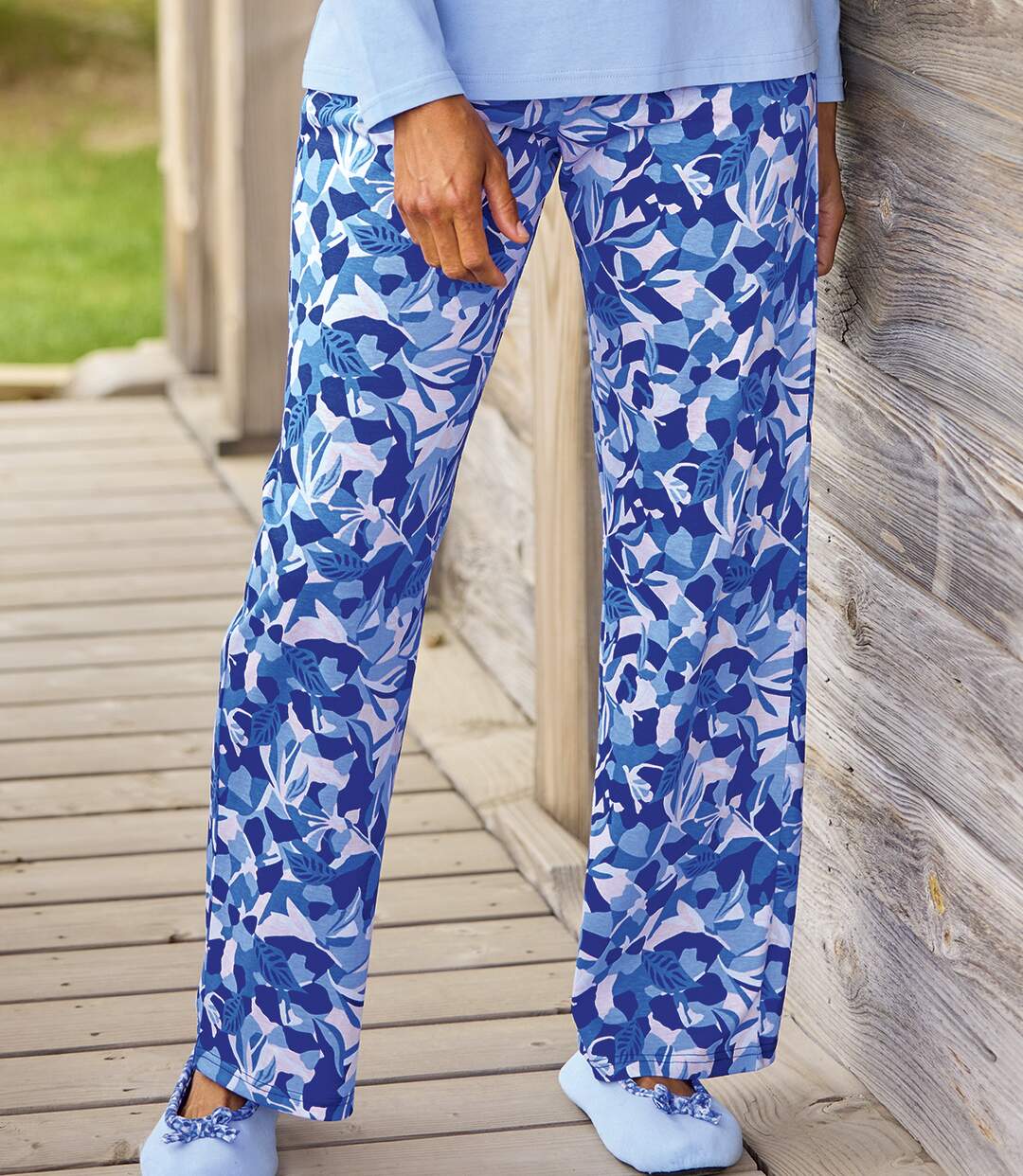 Le Pyjama Pantalon Imprimé Floral-3