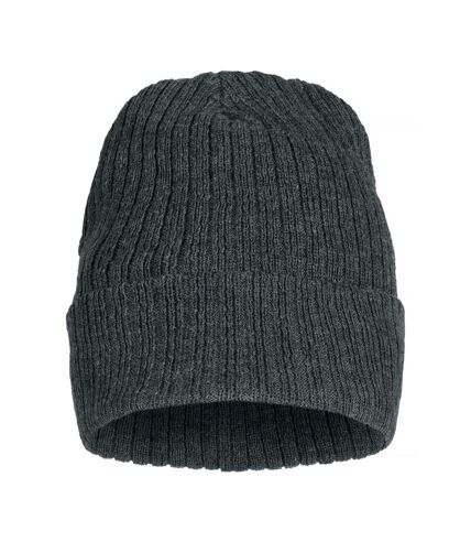 Unisex adult milas beanie anthracite melange Clique