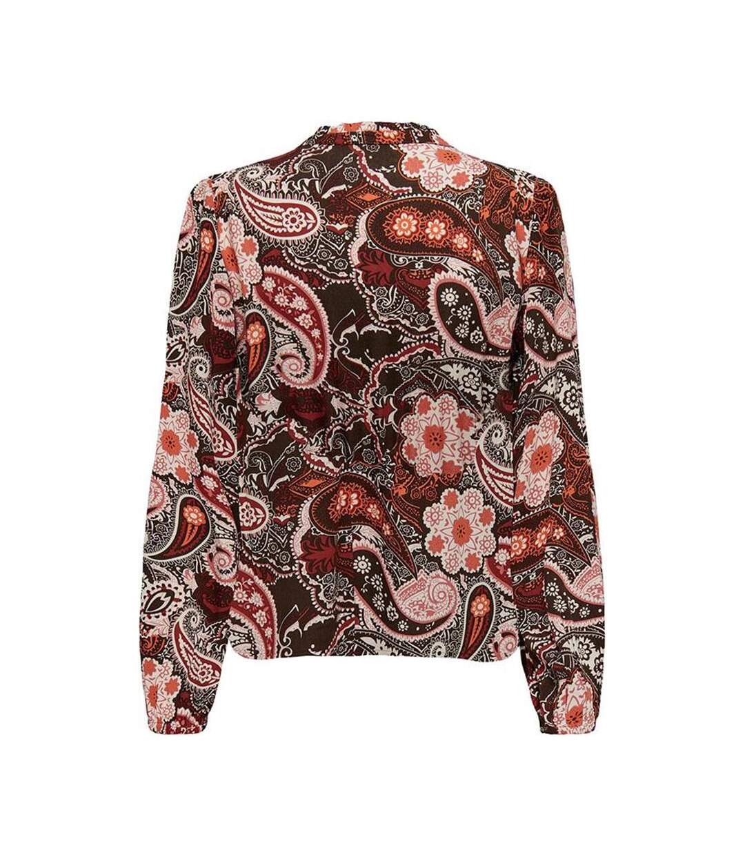 Blouse Marron à Motifs Femme JDY Max - L-2