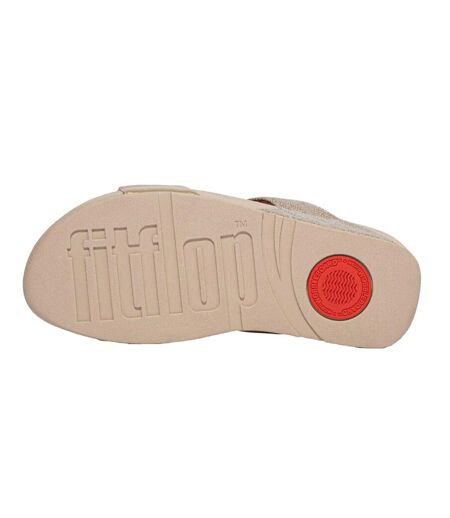 Claquettes Motif/style Extravagant Femme Rose Doré FitFlop