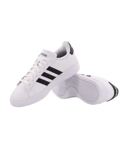Baskets Grand Court 2.0 Homme Blanc Noir Adidas