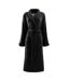 Womens/ladies Towelling Robe Black Ted Baker-1