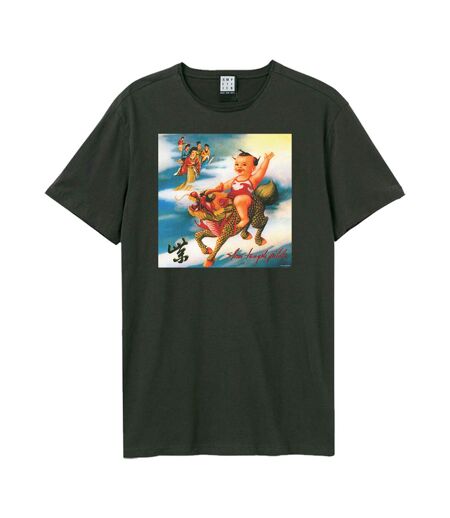 T-shirt Purple Album Cover Adulte Charbon Amplified