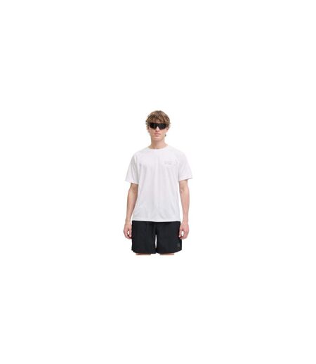 T-shirt Sport Motif/style Uni Homme Blanc Vif Jack And Jones