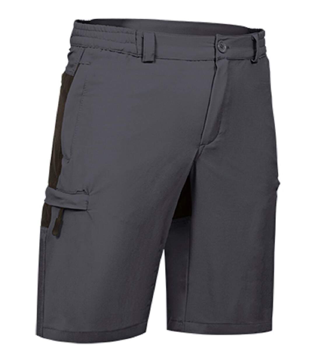 Bermuda trekking homme - QUEBEC - gris foncé