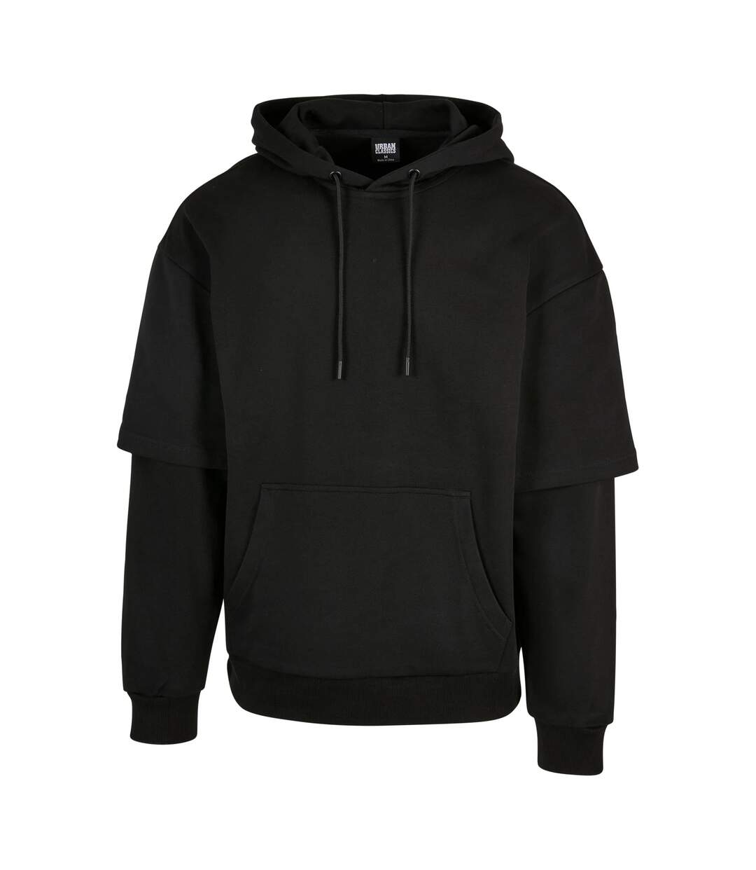 Sweat À Capuche Homme Noir Urban Classics-1