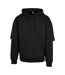 Sweat À Capuche Homme Noir Urban Classics-1