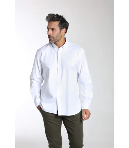 Chemise manches longues en coton CRYS