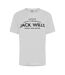 Womens/ladies Forstal Boyfriend T-shirt White Jack Wills-1