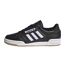 Mens Continental 80 Stripes Leather Trainers Core Black Adidas-2