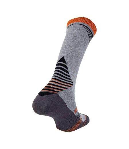 Chaussettes De Hockey Motif/style Logo Adulte Gris Bauer