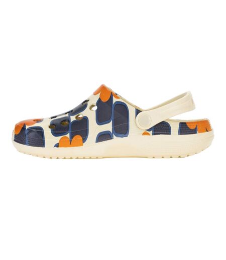 Sabots Motif/style Fleur Géante Orla Kiely Femme Orange Regatta