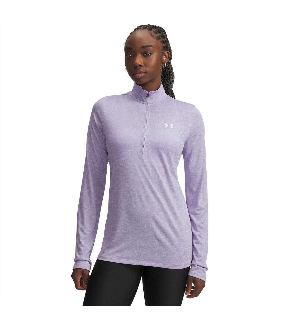 Haut Motif/style Texturé Tech Femme Transparent Under Armour-1