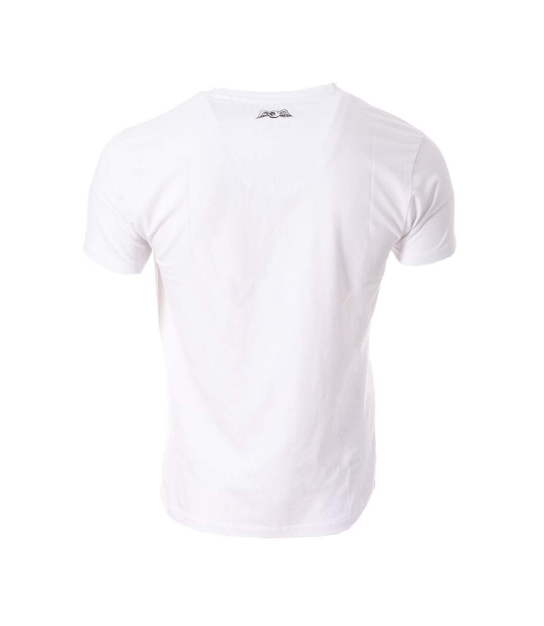 T-shirt Blanc Homme Von Dutch WIND - L