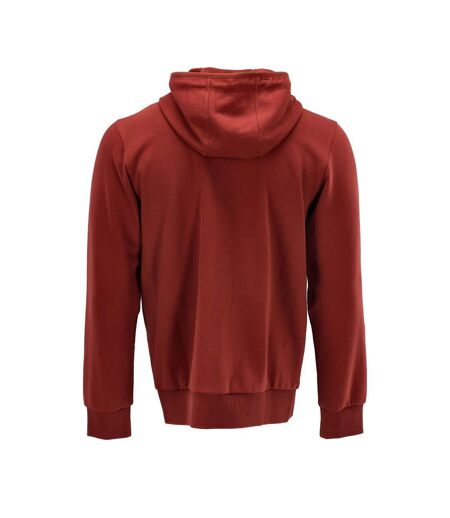 Veste À Capuche Motif/style Uni Adulte Rouge Automne Mascot