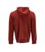 Veste À Capuche Motif/style Uni Adulte Rouge Automne Mascot-2