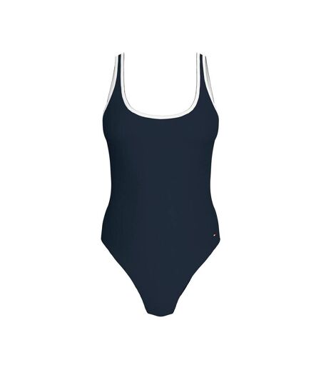 Maillot de bain marine femme tommy hilfiger one piece - l