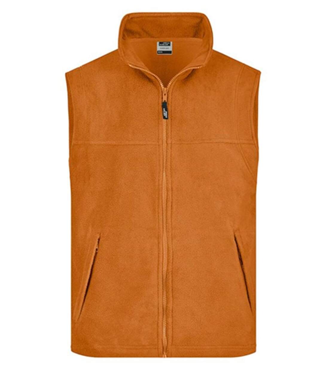 Gilet sans manches bodywarmer polaire homme - JN045 - orange-1