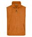 Gilet sans manches bodywarmer polaire homme - JN045 - orange