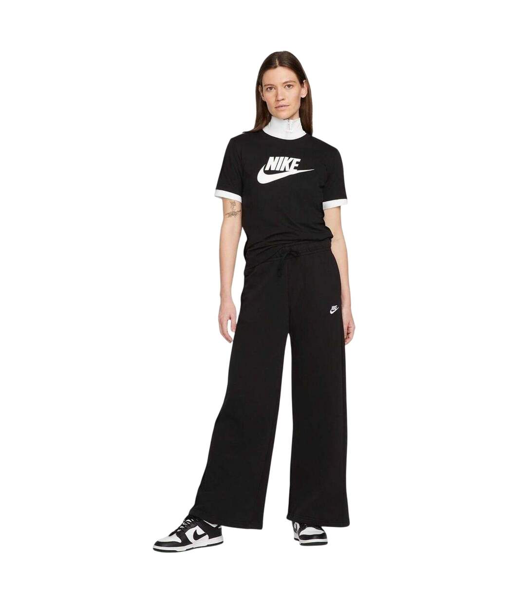 T-shirt Motif/style Swoosh Futura Femme Noir Nike-4