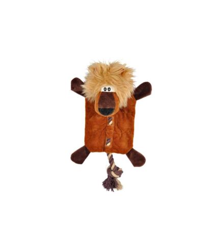 Peluche pour Chien Lion 37cm Marron