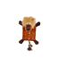 Peluche pour Chien Lion 37cm Marron