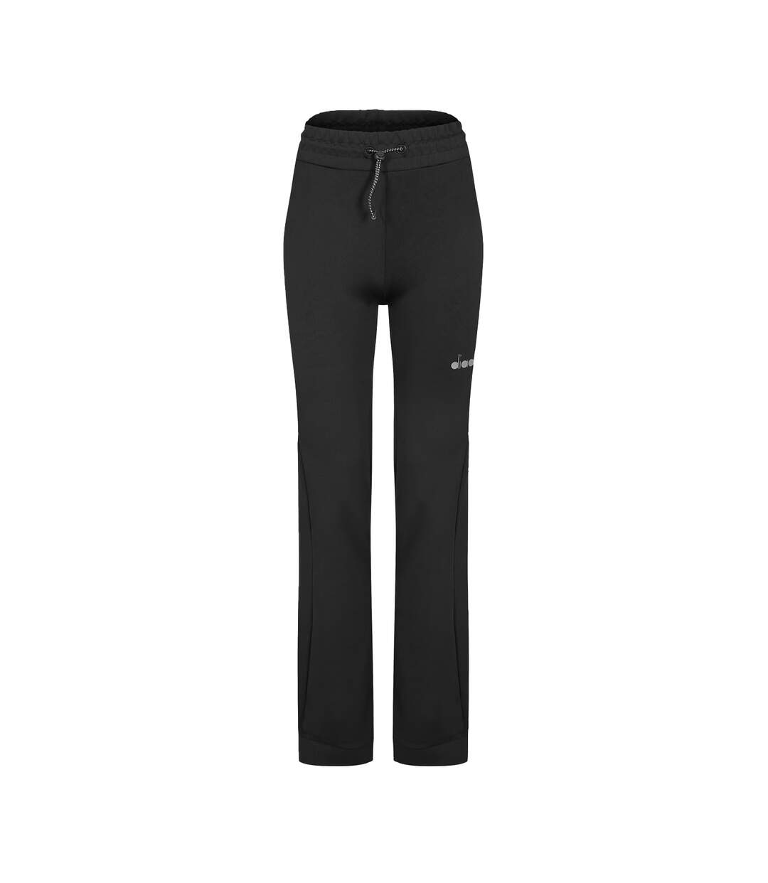 Womens/ladies Fleece Regular Sweatpants Nero Diadora-1