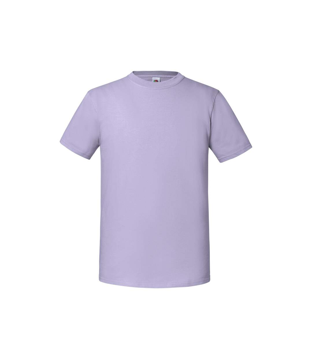 Mens Iconic Premium Ringspun Cotton T-shirt Soft Lavender Fruit Of The Loom-2