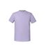 Mens Iconic Premium Ringspun Cotton T-shirt Soft Lavender Fruit Of The Loom-2