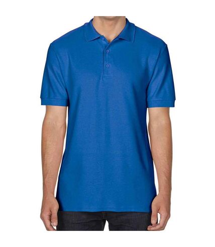 Polo homme bleu roi Gildan