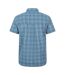 Mens Holiday Cotton Shirt Dark Blue Mountain Warehouse-2