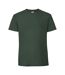 Fruit of the Loom Mens Iconic Premium Ringspun Cotton T-Shirt (Bottle Green) - UTBC5183