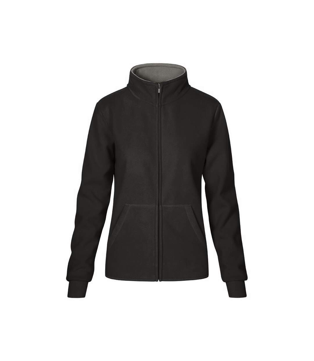 Veste Femme Graphite Gris Clair Uni Promodoro-1