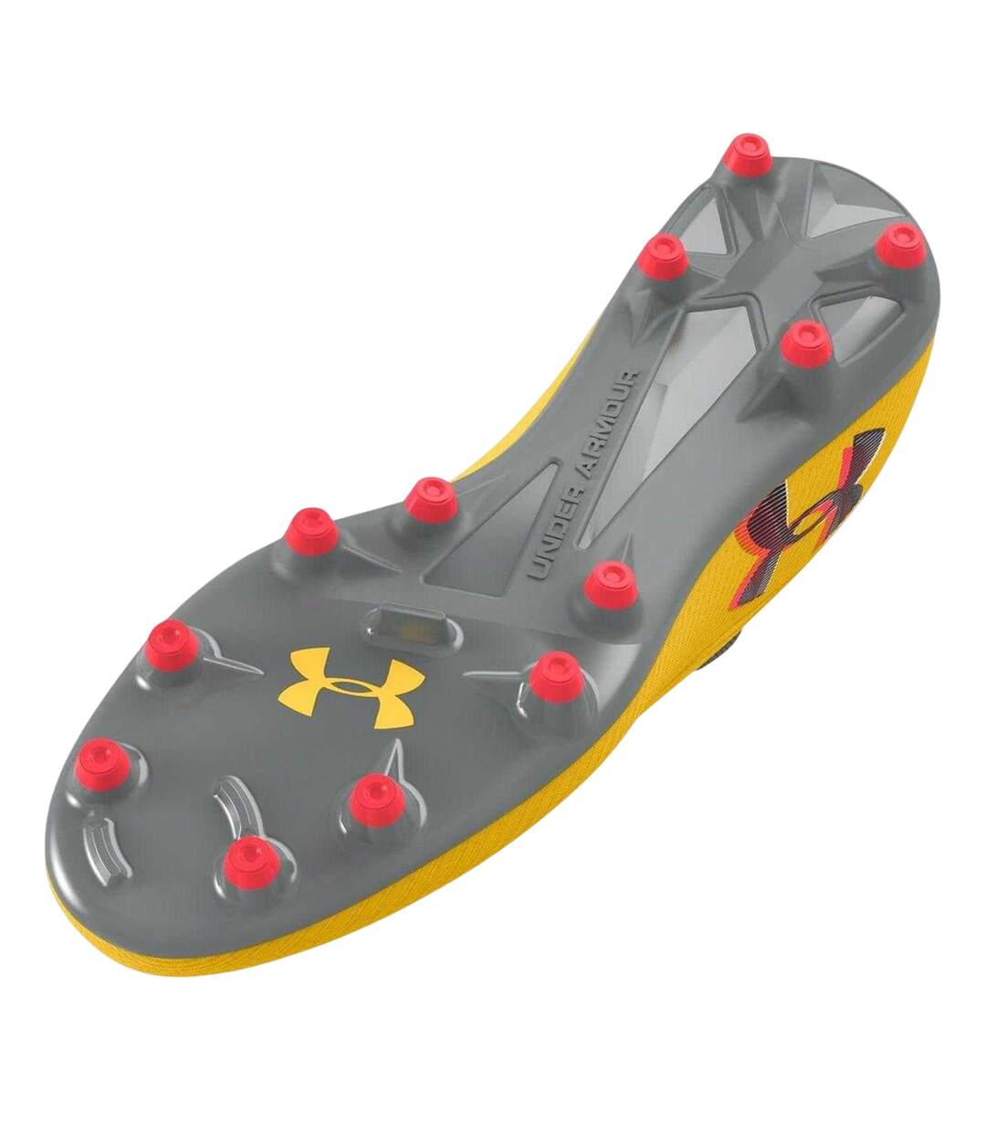 Mens Magnetico 2 Pro Firm Ground Football Boots Taxi Yellow Under Armour-4