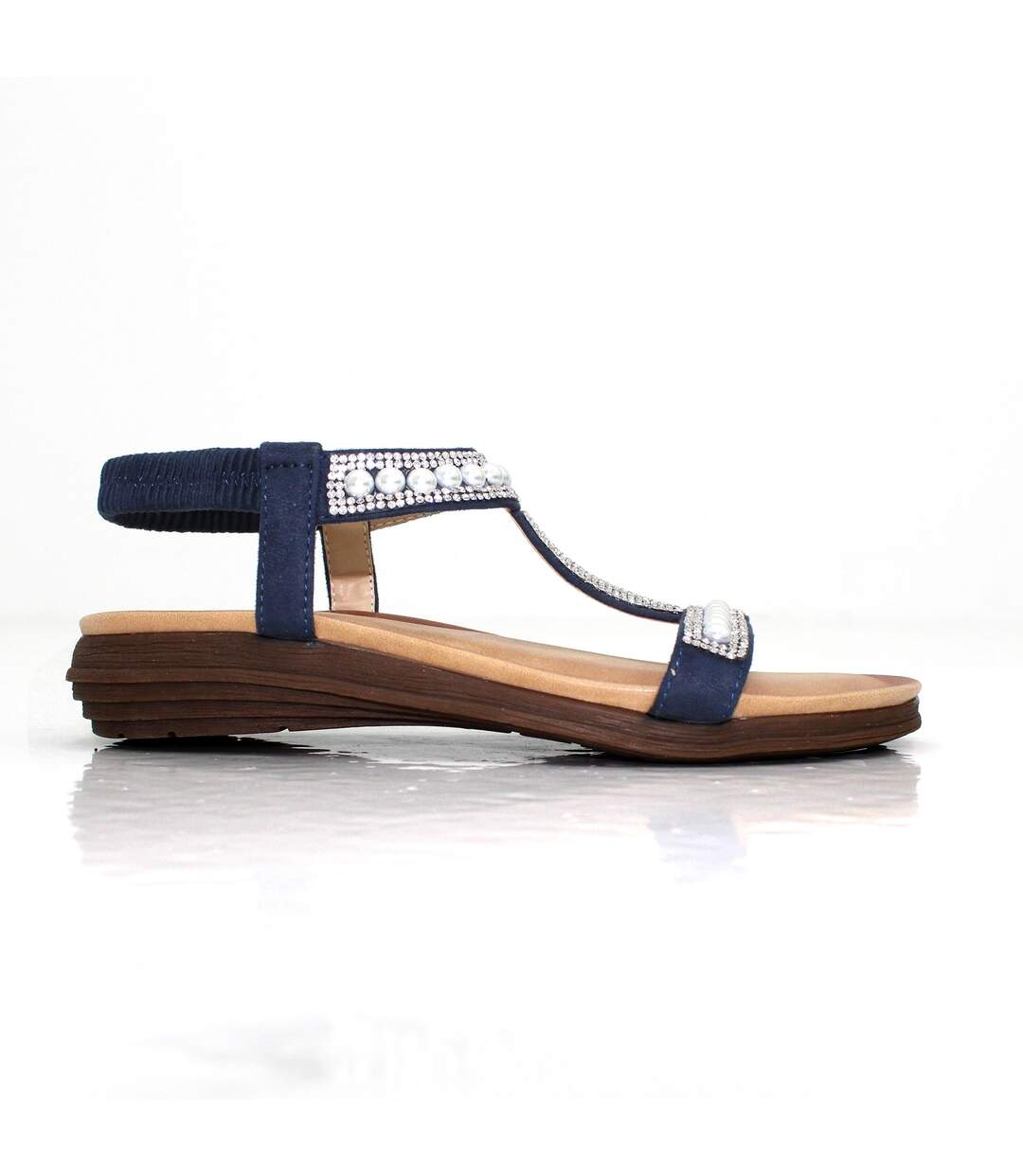 Sandales tancy femme bleu Lunar