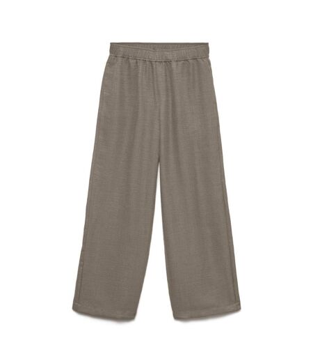 Pantalon fluide taupe vero moda melaney