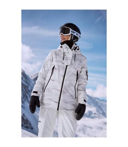 Blouson de ski trail femme blanc Animal