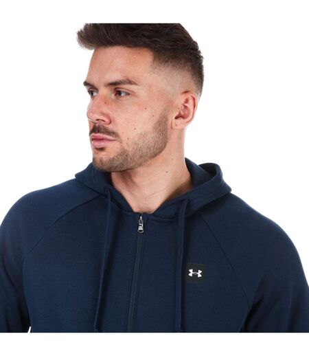 Veste à capuche rival homme bleu marine Under Armour
