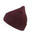 Atlantis Wind Double Skin Beanie With Turn Up (Coral) - UTAB228