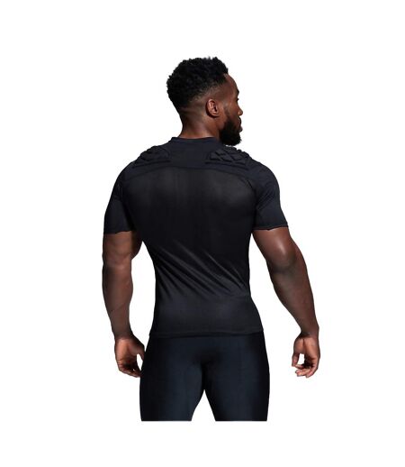 Unisex Adult Logo Protection Vest Black White Silver Canterbury