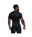 Unisex Adult Logo Protection Vest Black White Silver Canterbury-1