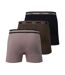Pack Of 3  Mens Organic Cotton Boxer Shorts  Multicoloured Hugo-2