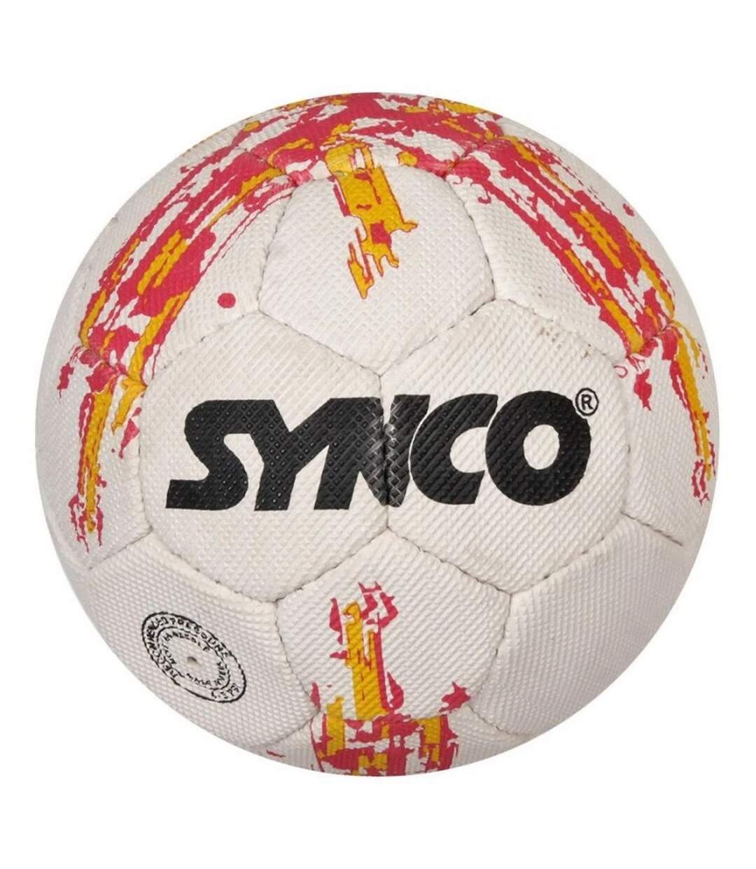 Ballon De Handball Motif/style Éclaboussure Taille 1 Rouge Synco-3