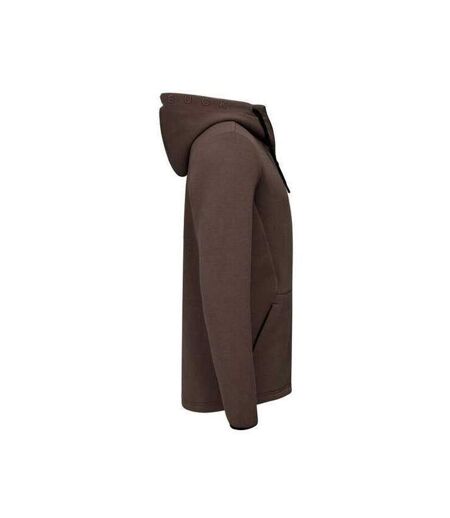 Mens Pemberton Hoodie Dark Mocha Cutter & Buck