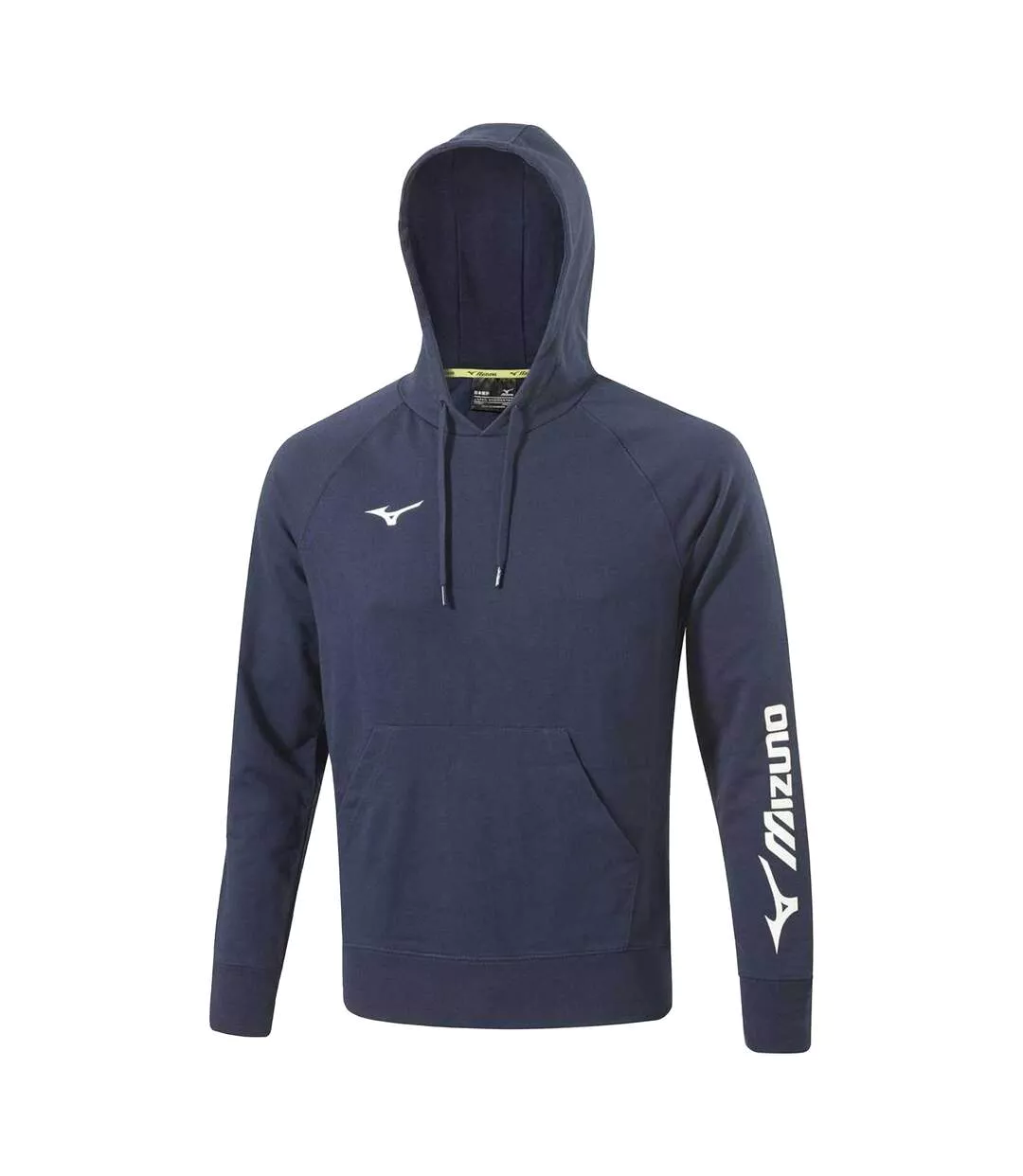 Mens Terrycloth Hoodie Navy Mizuno-1