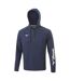 Mens Terrycloth Hoodie Navy Mizuno-1
