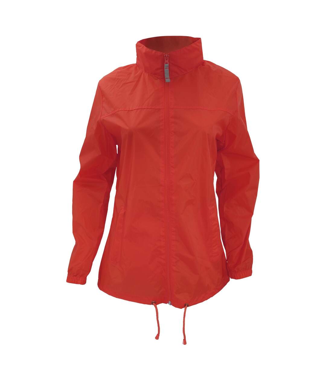 B&c Womens/ladies Sirocco Lightweight Windproof, Showerproof & Water Repellent Jacket Veste Légère Coupe-vent, Imperméable Et Déperlante Rouge B And C-3