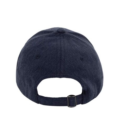 Milo 6 panel heather recycled cap navy XD Collection