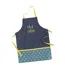 Tablier de Cuisine Imprimé Chef 84cm Bleu-1